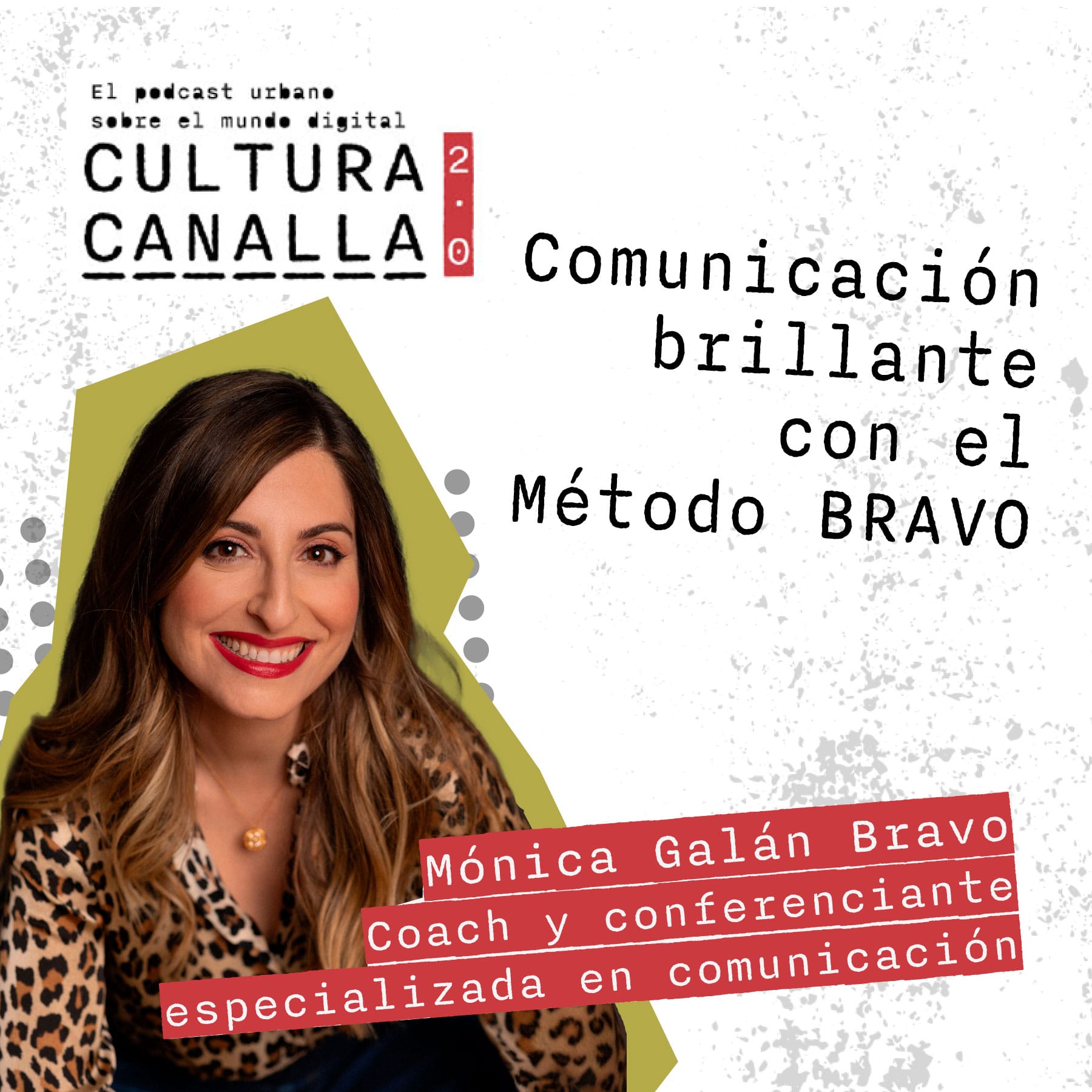 portada del episodio 35 con Monica Galan Bravo