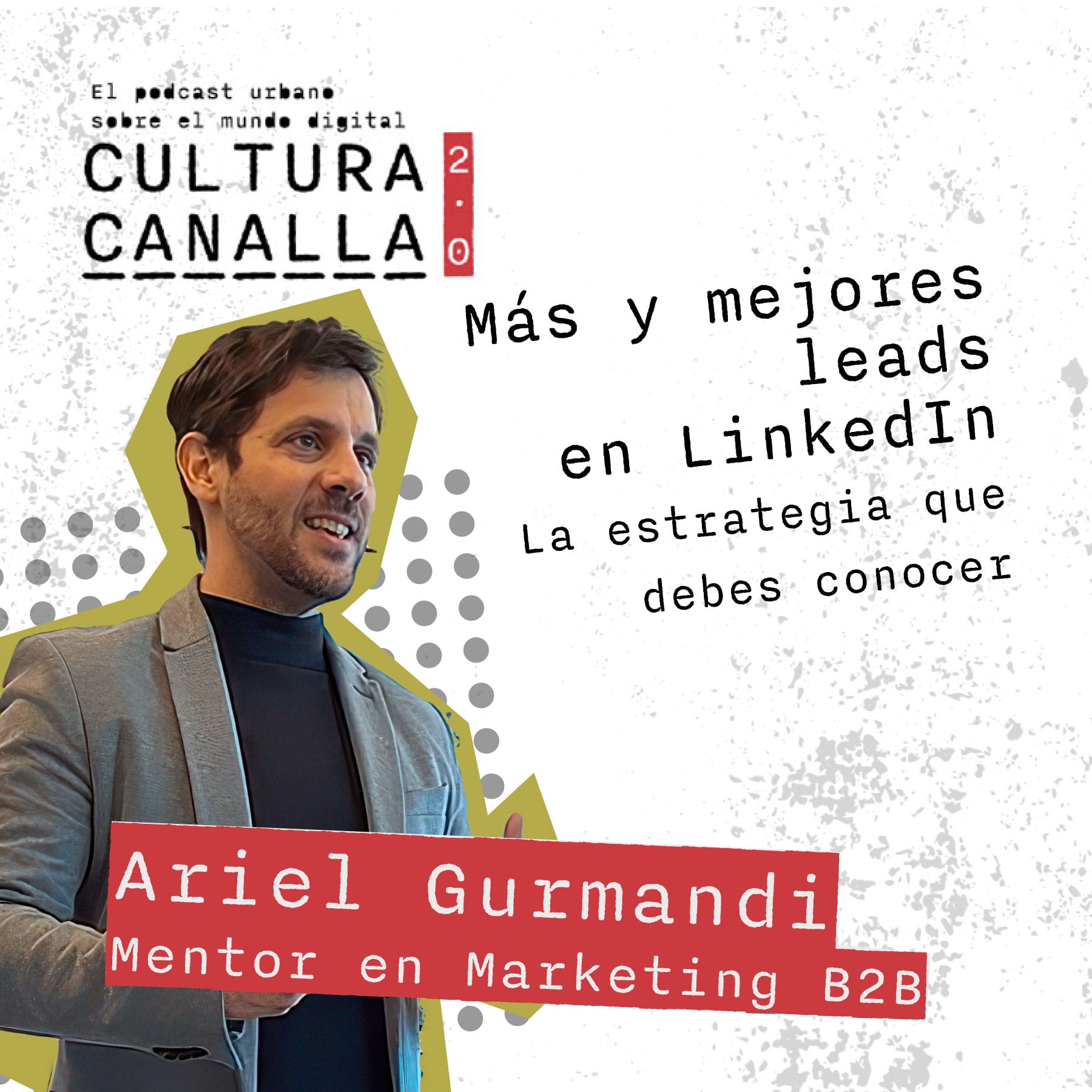 Portada capítulo 39 con Ariel Gurmandi